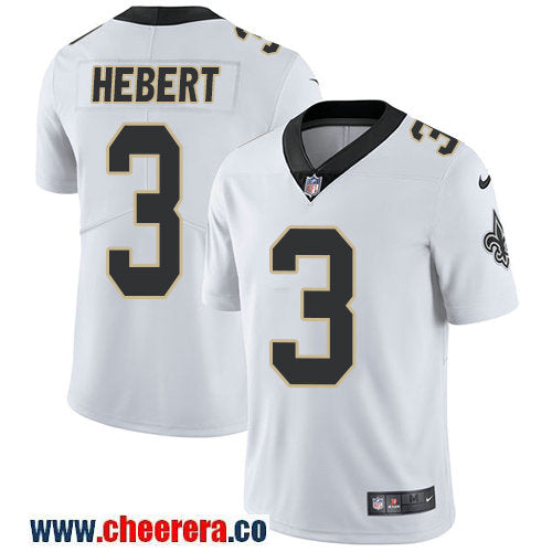 Nike Bobby Hebert New Orleans Saints white Vapor jersey
