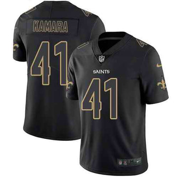 Nike Alvin Kamara New Orleans Saints black Limited jersey