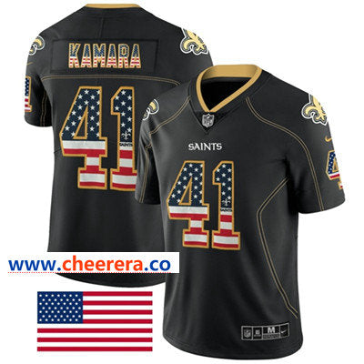 Nike Alvin Kamara New Orleans Saints black Limited jersey
