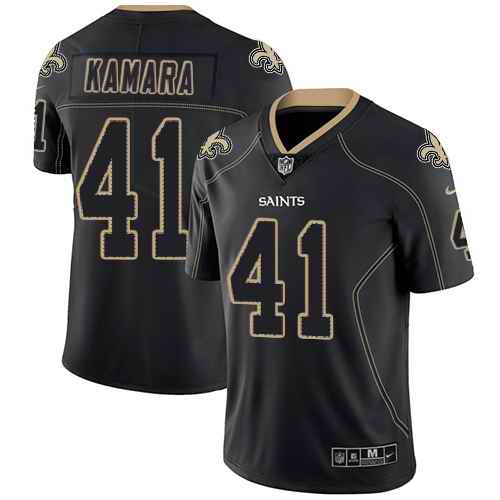 Nike Alvin Kamara New Orleans Saints black Limited jersey