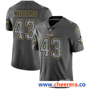 Nike Marcus Williams New Orleans Saints gray Vapor jersey