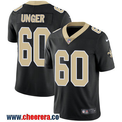 Nike Max Unger New Orleans Saints black Vapor jersey