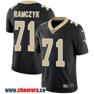 Nike Ryan Ramczyk New Orleans Saints black Vapor jersey