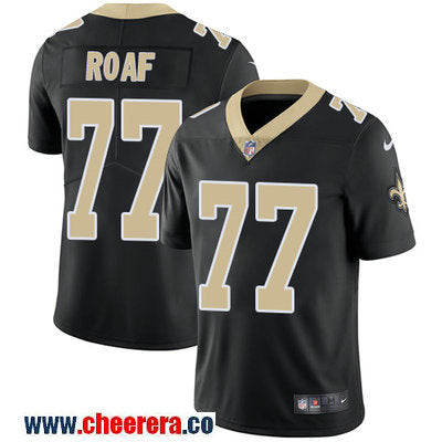 Nike Willie Roaf New Orleans Saints black Vapor jersey