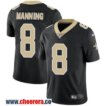 Nike Archie Manning New Orleans Saints black Vapor jersey