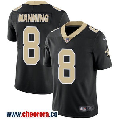 Nike Archie Manning New Orleans Saints black Vapor jersey