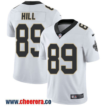 Nike Josh Hill New Orleans Saints white Vapor jersey