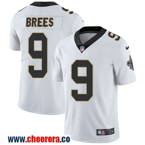 Nike Drew Brees New Orleans Saints white Vapor jersey