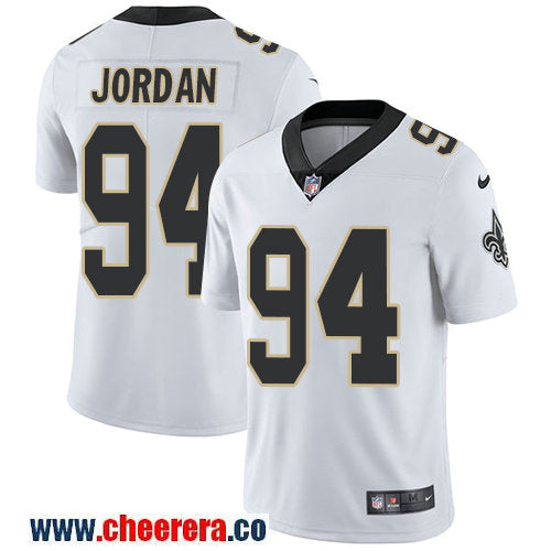 Nike Cameron Jordan New Orleans Saints white Vapor jersey