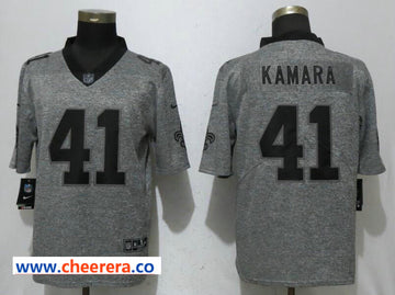Nike New Orleans Saints gray Vapor jersey
