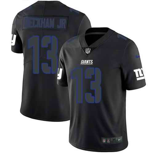 Nike Odell Beckham Jr New York Giants black Limited jersey