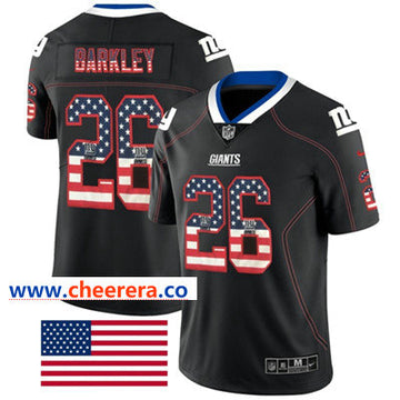 Nike Saquon Barkley New York Giants black Limited jersey