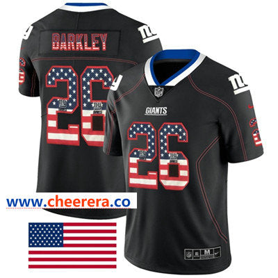 Nike Saquon Barkley New York Giants black Limited jersey