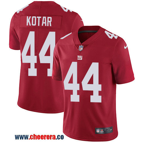 Nike Doug Kotar New York Giants red Vapor jersey