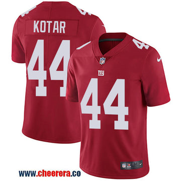 Nike Doug Kotar New York Giants red Vapor jersey