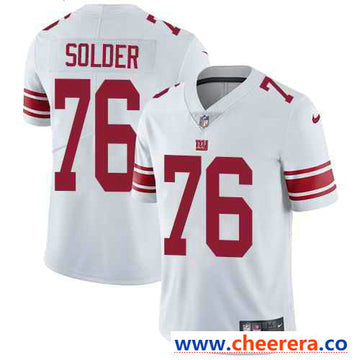 Nike Nate Solder New York Giants white Vapor jersey