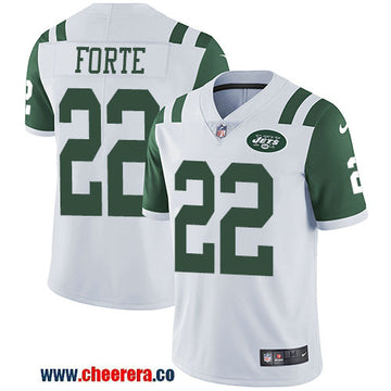Nike Matt Forte New York Jets white Vapor jersey