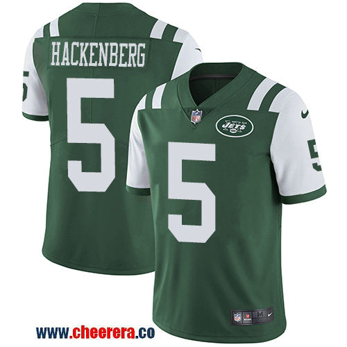 Nike Christian Hackenberg New York Jets green Vapor jersey
