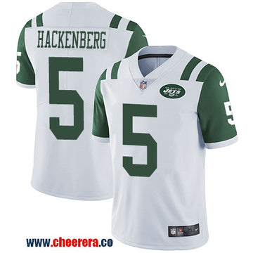 Nike Christian Hackenberg New York Jets white Vapor jersey