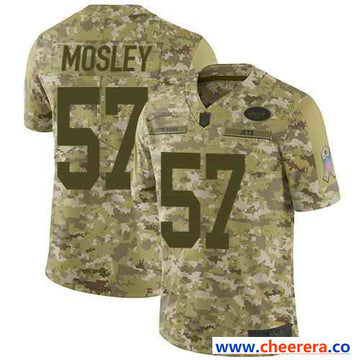 Nike C.J. Mosley Martin New York Jets camo Salute To Service jersey