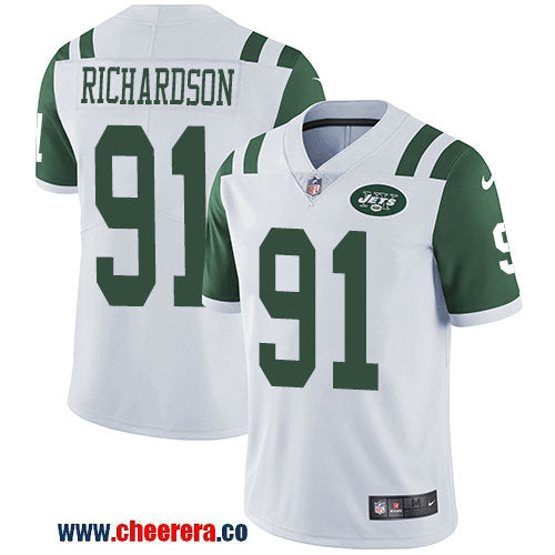 Nike Sheldon Richardson New York Jets white Vapor jersey
