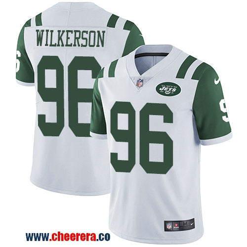 Nike Muhammad Wilkerson New York Jets white Vapor jersey