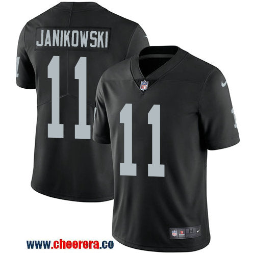 Nike Sebastian Janikowski Las Vegas Raiders black Vapor jersey