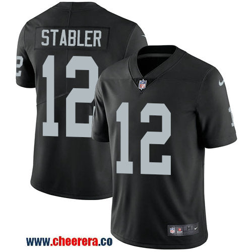 Nike Kenny Stabler Las Vegas Raiders black Vapor jersey