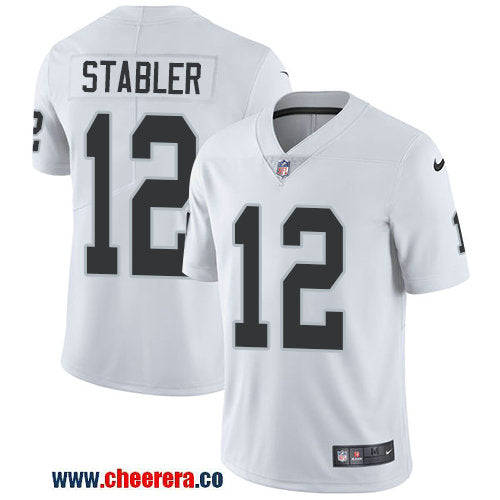 Nike Kenny Stabler Las Vegas Raiders white Vapor jersey