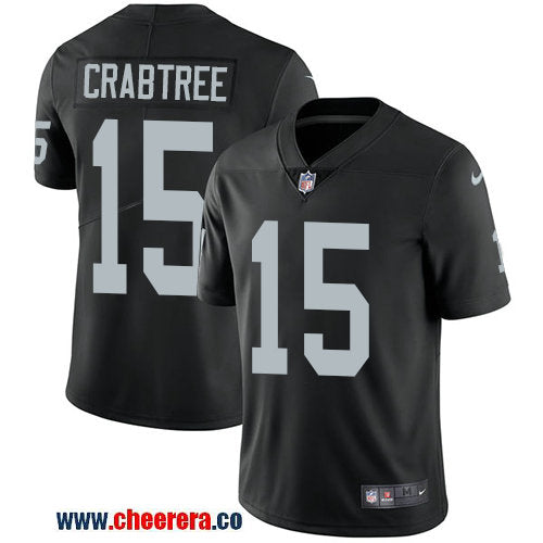 Nike Michael Crabtree Las Vegas Raiders black Vapor jersey