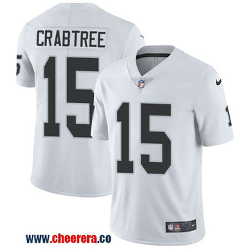 Nike Michael Crabtree Las Vegas Raiders white Vapor jersey