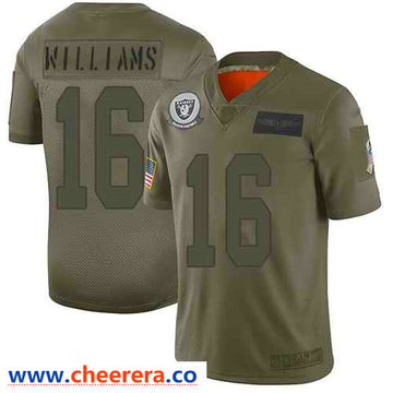 Nike Tyrell Williams Las Vegas Raiders camo Salute To Service jersey