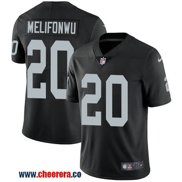 Nike Obi Melifonwu Las Vegas Raiders black Vapor jersey