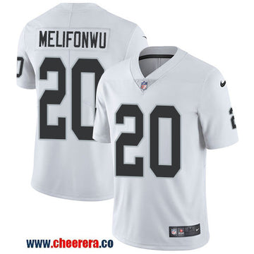 Nike Obi Melifonwu Las Vegas Raiders white Vapor jersey