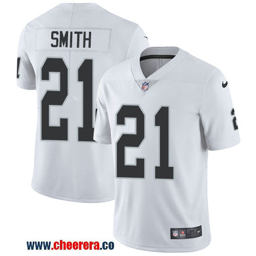Nike Sean Smith Las Vegas Raiders white Vapor jersey