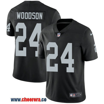 Nike Charles Woodson Las Vegas Raiders black Vapor jersey