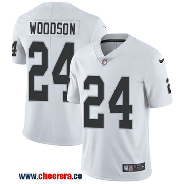 Nike Charles Woodson Las Vegas Raiders white Vapor jersey