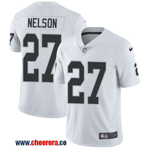 Nike Reggie Nelson Las Vegas Raiders white Vapor jersey
