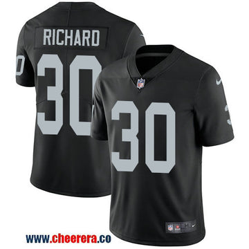 Nike Jalen Richard Las Vegas Raiders black Vapor jersey