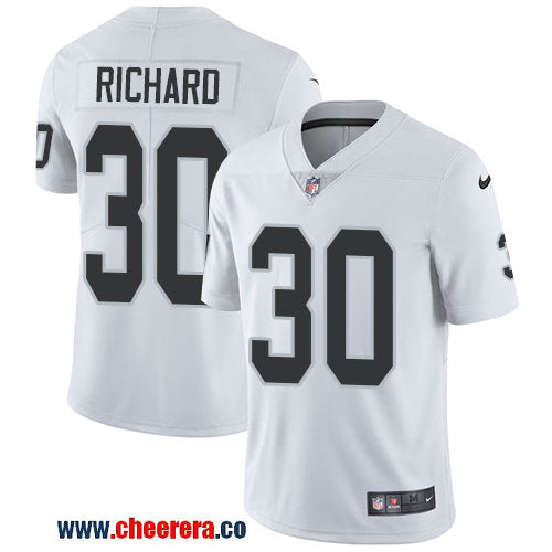 Nike Jalen Richard Las Vegas Raiders white Vapor jersey