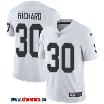 Nike Jalen Richard Las Vegas Raiders white Vapor jersey