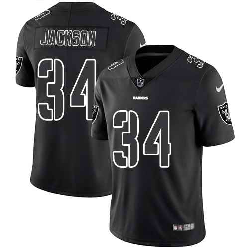 Nike Bo Jackson Las Vegas Raiders black Limited jersey