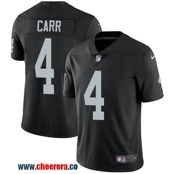 Nike Derek Carr Las Vegas Raiders black Vapor jersey
