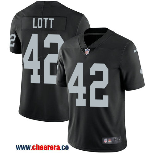 Nike Ronnie Lott Las Vegas Raiders black Vapor jersey