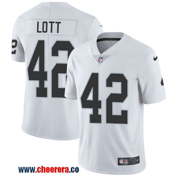 Nike Ronnie Lott Las Vegas Raiders white Vapor jersey