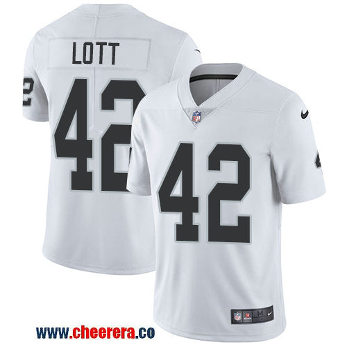 Nike Ronnie Lott Las Vegas Raiders white Vapor jersey