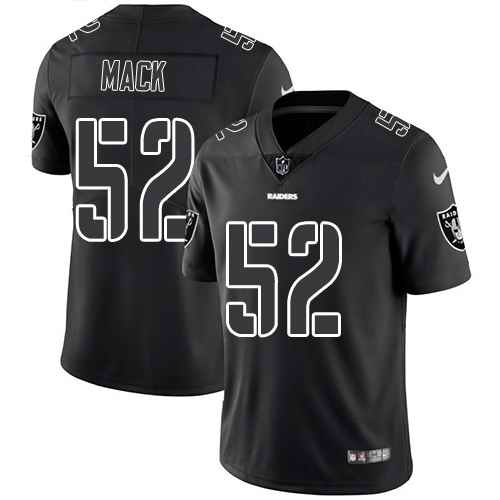 Nike Khalil Mack Las Vegas Raiders black Limited jersey