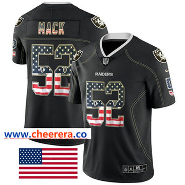 Nike Khalil Mack Las Vegas Raiders black Limited jersey