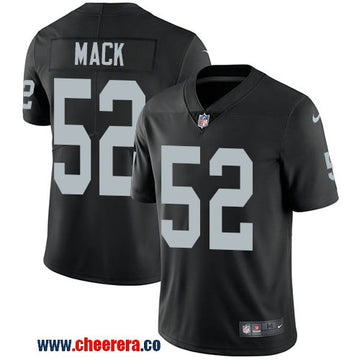 Nike Khalil Mack Las Vegas Raiders black Vapor jersey