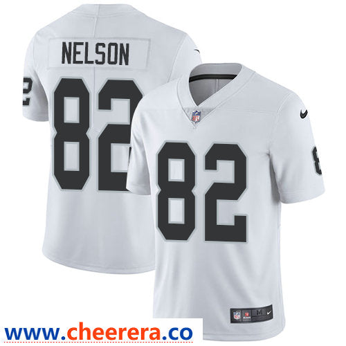 Nike Jordy Nelson Las Vegas Raiders white Vapor jersey